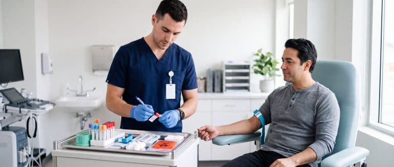 Profissional de saúde aplicando uma vacina no braço de uma mulher adulta, destacando a importância de manter a vacinação em dia para prevenir doenças.